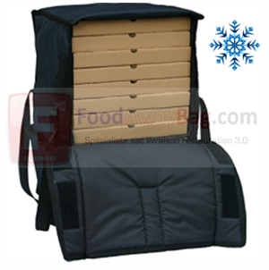 Sac de livraison isotherme pour pizza 40c m Destockage Grossiste