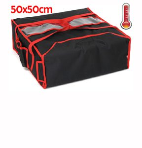 Sac pizza chauffant pour boite 50 x 50 cm "XL"